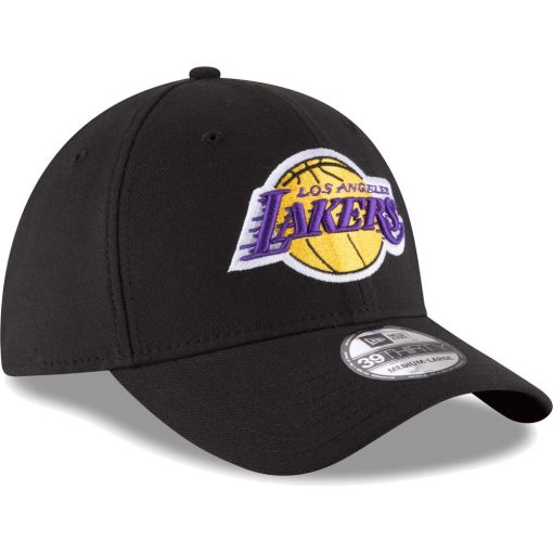 Los Angeles Lakers New Era Team Classic 39THIRTY Flex Hat Black