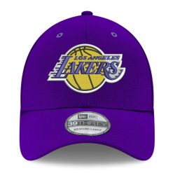 Los Angeles Lakers New Era Team Classic 39THIRTY Flex Hat Purple