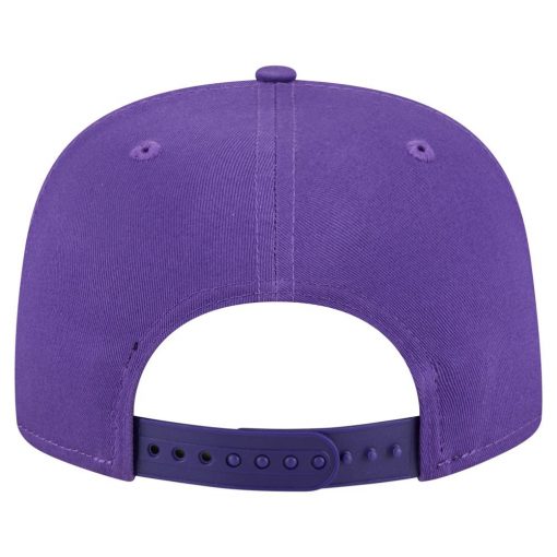 Los Angeles Lakers New Era Team Text Golfer Snapback Hat Purple