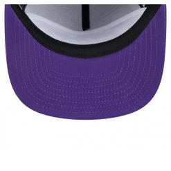 Los Angeles Lakers New Era Team Text Golfer Snapback Hat Purple
