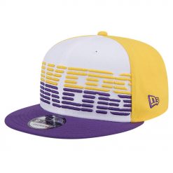Los Angeles Lakers New Era Throwback Gradient Tech Font 9FIFTY Snapback Hat WhitePurple 3 A5K1s.jpg