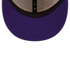 Los Angeles Lakers New Era Throwback Gradient Tech Font 9FIFTY Snapback Hat WhitePurple 5 lAFJE.jpg