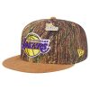 Los Angeles Lakers New Era Vacation Floral Golfer Snapback Hat Crimson