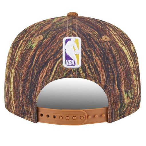 Los Angeles Lakers New Era Victory Grove Forest Sneaker Pin 9FIFTY Snapback Hat Camo