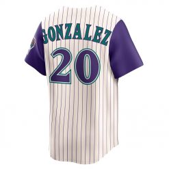 Mens Arizona Diamondbacks Luis Gonzalez Nike Cream Throwback Cooperstown Collection Limited Jersey 3 7Ty1P.jpg
