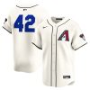 Mens Arizona Diamondbacks Luis Gonzalez Nike Cream Throwback Cooperstown Collection Limited Jersey
