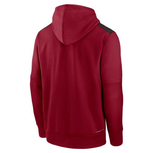 Men’s Arizona Diamondbacks Nike Red Authentic Collection Performance Pullover Hoodie