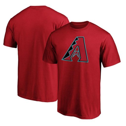 Men’s Arizona Diamondbacks Red Official Team Logo T-Shirt