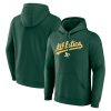 Men’s Athletics Heather Gray Cooperstown Collection Huntington Logo Fitted Pullover Hoodie