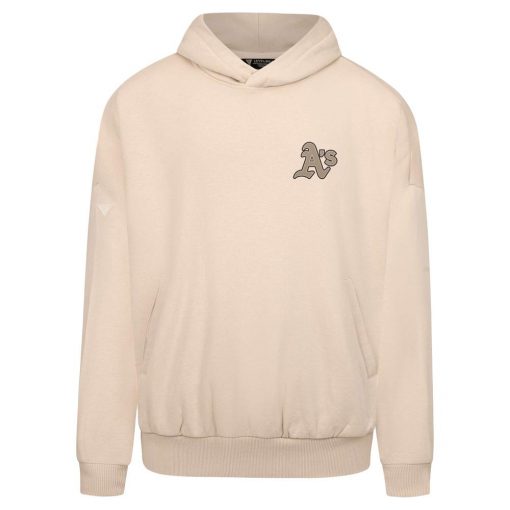 Men’s Athletics Levelwear Khaki Contact Oversized Pullover Hoodie