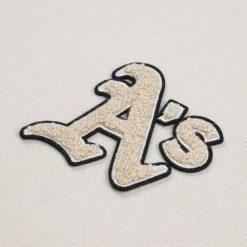 Mens Athletics Levelwear Khaki Contact Oversized Pullover Hoodie