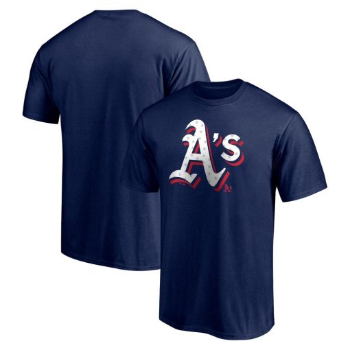Men’s Athletics Navy Red White and Team T-Shirt