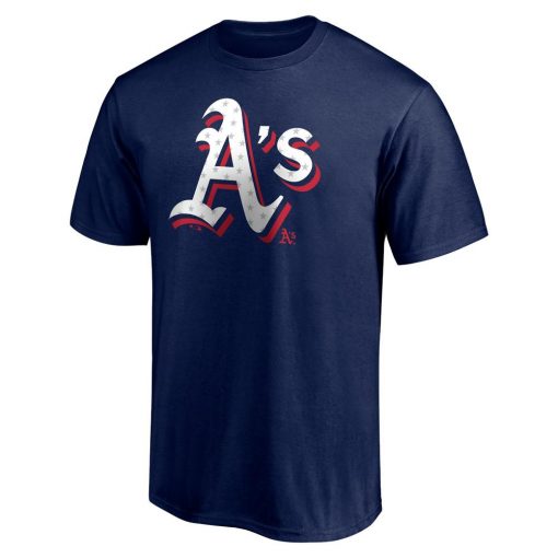 Men’s Athletics Navy Red White and Team T-Shirt