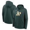 Men’s Athletics Nike Heather Gray Cooperstown Collection Logo Club Pullover Hoodie