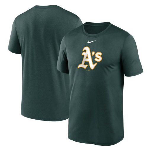 Men’s Athletics Nike Green New Legend Logo T-Shirt