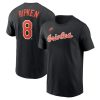 Men’s Baltimore Orioles Nike Orange Authentic Collection Velocity Performance Practice T-Shirt