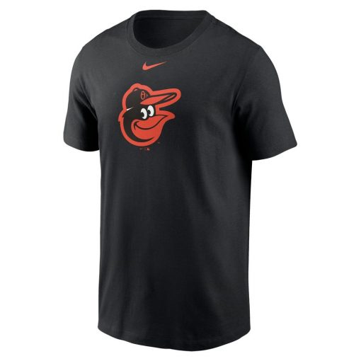 Men’s Baltimore Orioles Nike Black Fuse Logo T-Shirt