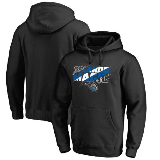 Men’s Black Orlando Magic Stars Alternate Slasher Pullover Hoodie