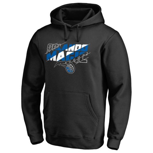 Men’s Black Orlando Magic Stars Alternate Slasher Pullover Hoodie