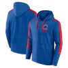 Men’s Chicago Cubs Fanatics Royal Clubhouse Optimal Play Raglan Short Sleeve Pullover Hoodie