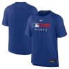 Men’s Chicago Cubs Nike Navy City Connect Velocity Practice Performance T-Shirt