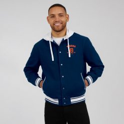 Mens Detroit Tigers Darius Rucker Collection by Fanatics Navy FullSnap Hooded Jacket 4 P8bQ4.jpg