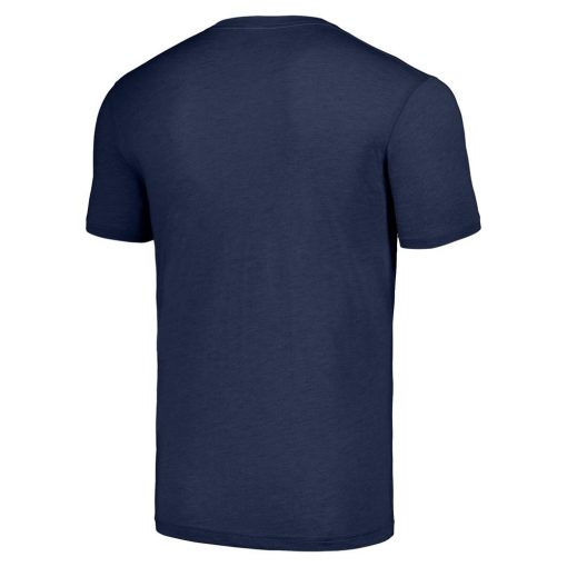 Men’s Detroit Tigers Homage Navy Cooperstown Collection HandDrawn Logo TriBlend T-Shirt