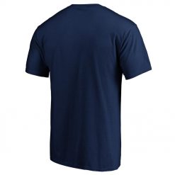 Mens Detroit Tigers Navy Team Lock Up Wordmark TShirt