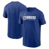 Men’s Los Angeles Dodgers Enrique Hernandez Royal Icon Player Name  Number T-Shirt