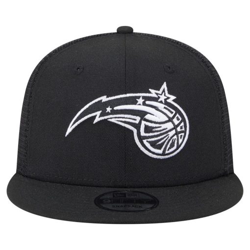 Men’s New Era Black Orlando Magic 9FIFTY Snapback Trucker Hat