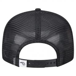 Mens New Era Black Orlando Magic 9FIFTY Snapback Trucker Hat