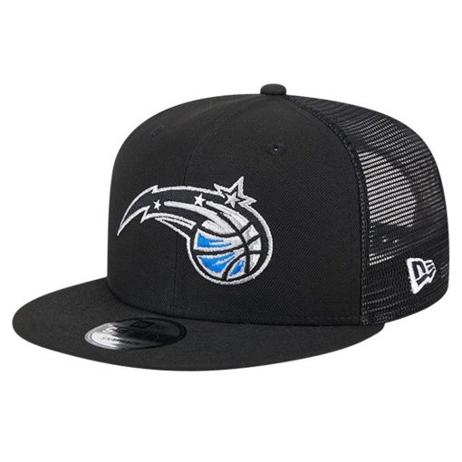 Men’s New Era Black Orlando Magic Meshback 9FIFTY Snapback Hat
