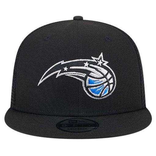 Men’s New Era Black Orlando Magic Meshback 9FIFTY Snapback Hat