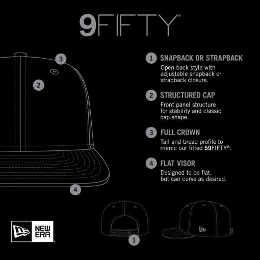 Men’s New Era Black Orlando Magic Meshback 9FIFTY Snapback Hat