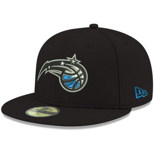 Men’s New Era Black Orlando Magic Official Team Color 59FIFTY Fitted Hat