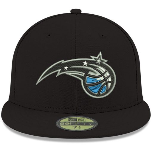 Men’s New Era Black Orlando Magic Official Team Color 59FIFTY Fitted Hat