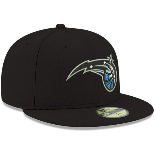 Men’s New Era Black Orlando Magic Official Team Color 59FIFTY Fitted Hat