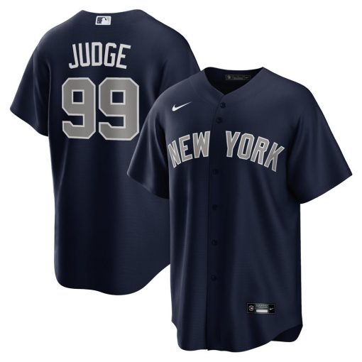 Men’s New York Yankees Aaron Judge Nike Navy Alternate Replica Player Name Jersey