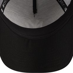 Mens New York Yankees New Era Black AFrame 9FORTY Trucker Adjustable Hat