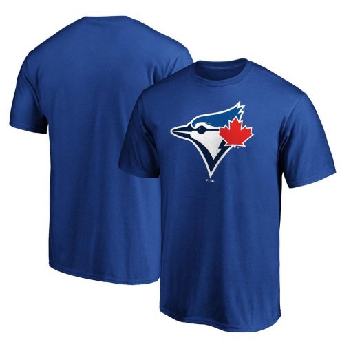 Men’s Toronto Blue Jays Royal Team Color Primary Logo 2 T-Shirt