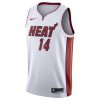 Miami Heat Nike City Edition Swingman Jersey 2024 Red Jaime Jaquez Jr Youth