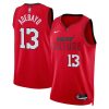 Miami Heat Nike City Edition Swingman Jersey 2024 Red Jaime Jaquez Jr Unisex