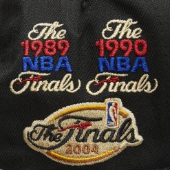 Mitchell Ness Pistons Two18 Finals Snapback Hat