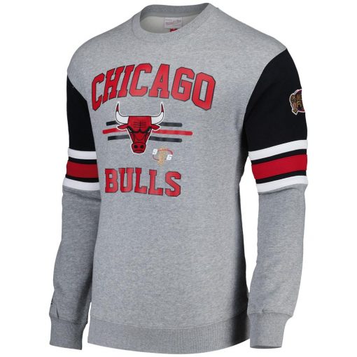 NBA All Over Crew Sweatshirt By Mitchell Ness Men’s