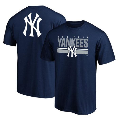 New York Yankees End Game Team Logo T-Shirt  Navy