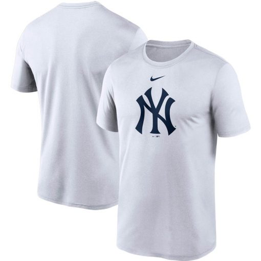 New York Yankees Nike Team Large Logo Legend Performance T-Shirt  White