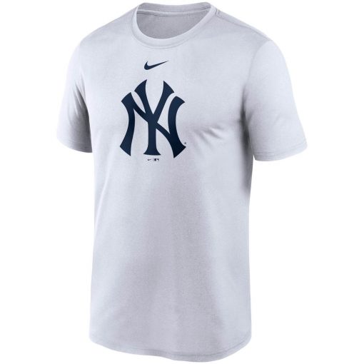 New York Yankees Nike Team Large Logo Legend Performance T-Shirt  White