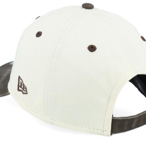 San Diego Padres Classic Sidescript StoneBrown Dad Cap  New Era
