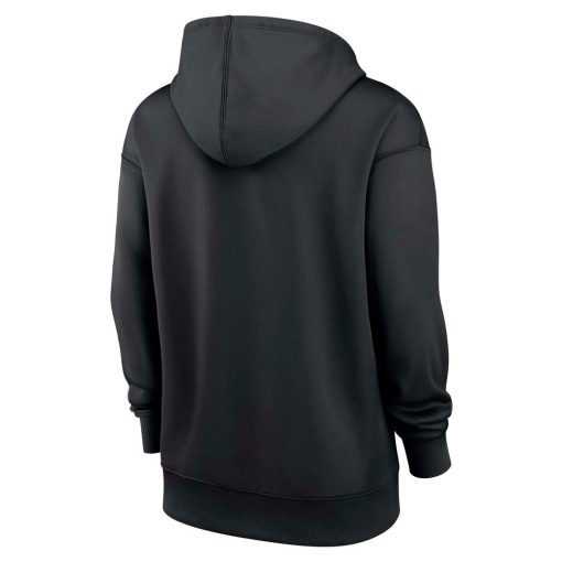 Women’s Baltimore Orioles Nike Black Authentic Collection City Connect Performance Pullover Hoodie