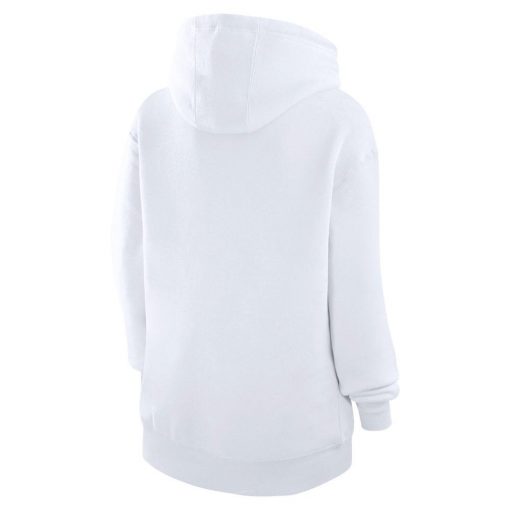 Women’s GIII 4Her by Carl Banks White Orlando Magic Graphic Fleece Pullover Hoodie